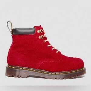 Dr. Doc Martens 939 Red Suede Boots
